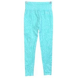 AYBL Seamless Animal Print Leggings Scrunch Bum Size Medium